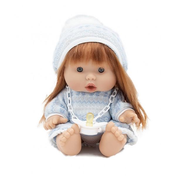 Пупс ванильный девочка Marina&Pau испанский с волосами Пупс ванильный девочка Marina&Pau испанский с волосами