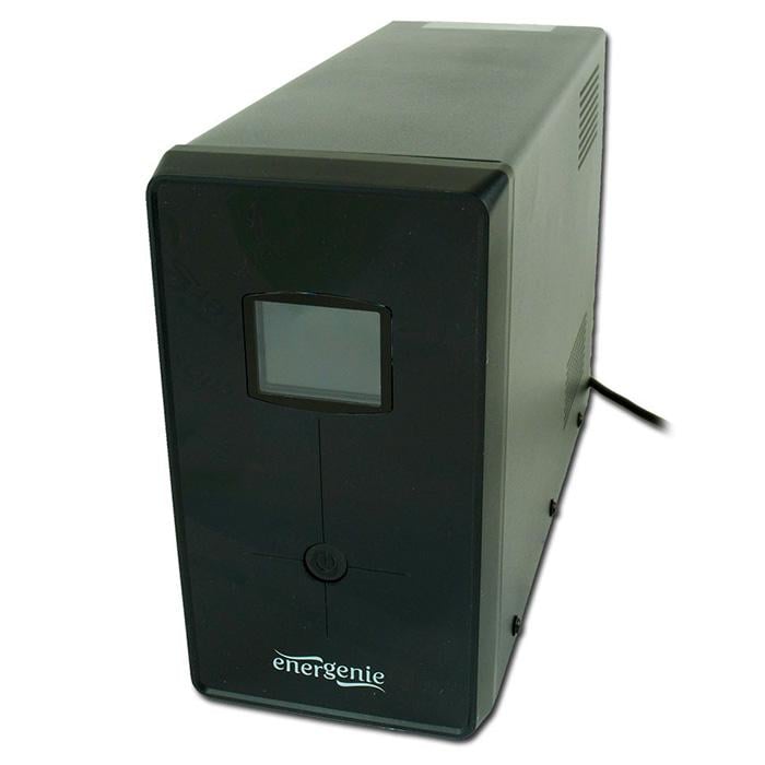 Источники бесперебойного питания EnerGenie EG-UPS-033 1200VA 720W LCD USB Metal Black (24998339)