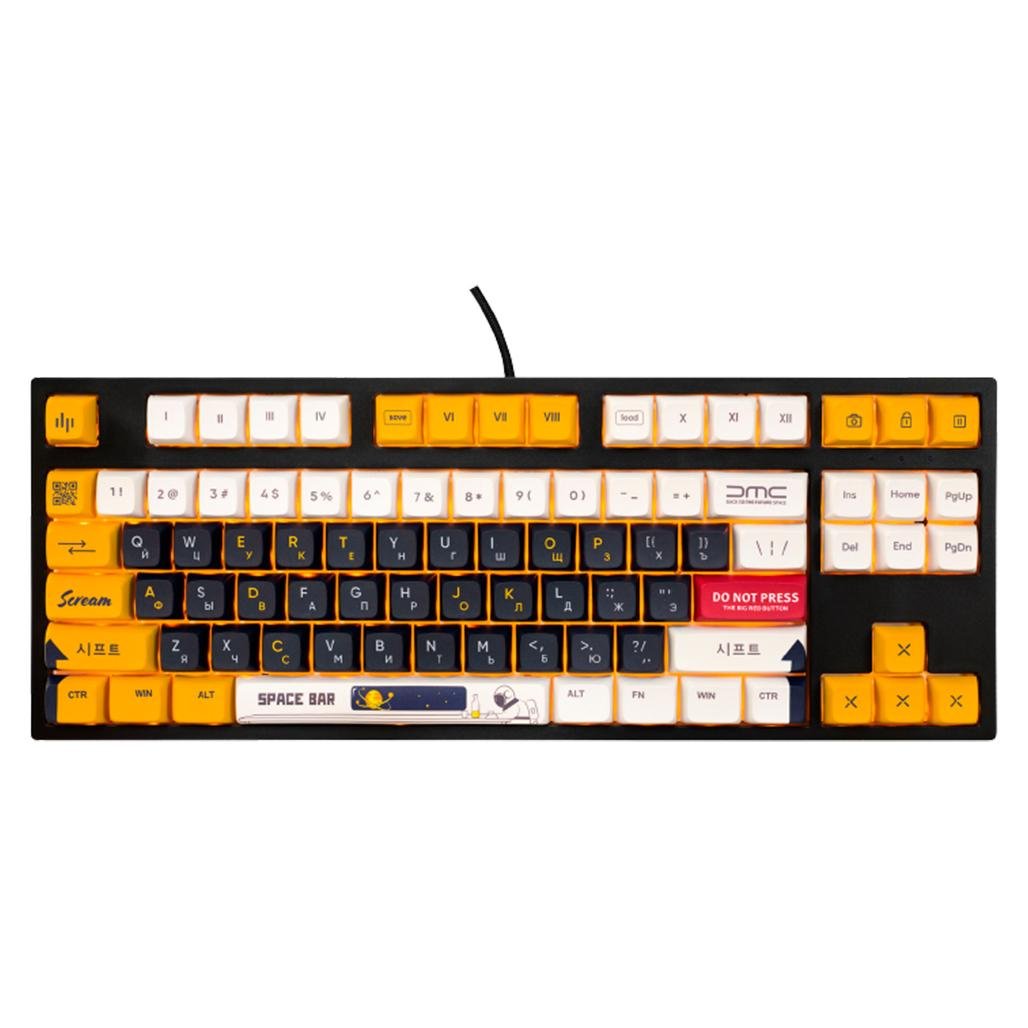 Клавіатура Dark Project One Pro KD87A LTD ABS Gateron Optical 1.0 Silver DP-KD-87A-020210-GSL (68664) - фото 5