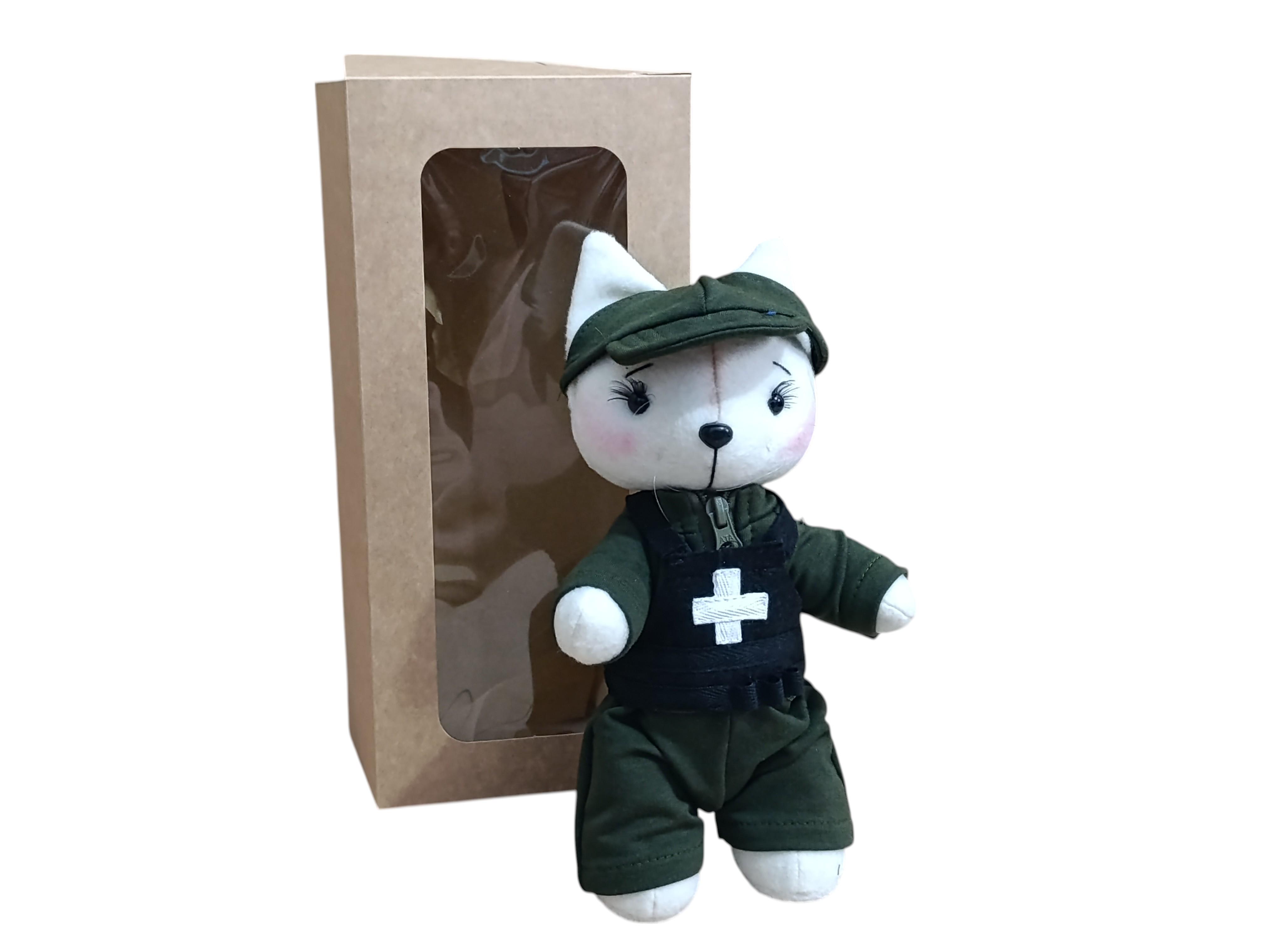 Мягкая игрушка Боевой кот 27 см (2660994385)