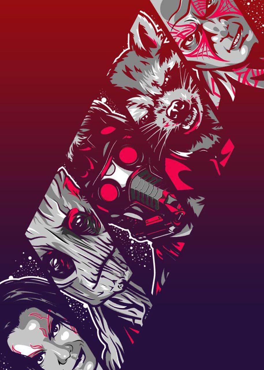 Картина GeekLand Guardians of the Galaxy Poster 40х60 см (GG.09.047)