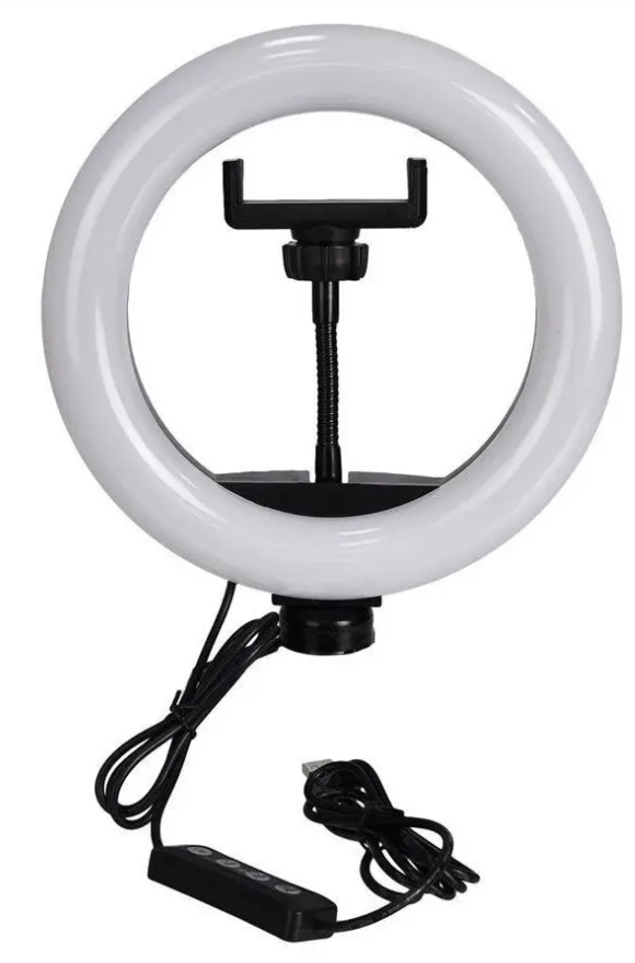 Лампа кольцевая LED Ring Fill Light ZD666 26 см (12864448)