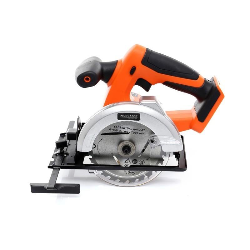 Пила циркулярная аккумуляторная Kraft&Dele KD1752 20 В 3800 об/мин без АКБ и ЗП