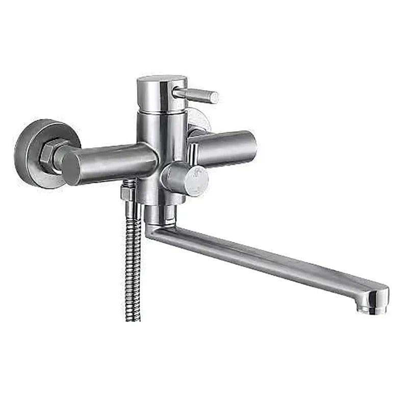 Смеситель для ванны Haiba SUS-006 Euro нержавеющая сталь SUS304 (HB9610) Смеситель для ванны Haiba SUS-006 Euro нержавеющая сталь SUS304 (HB9610)