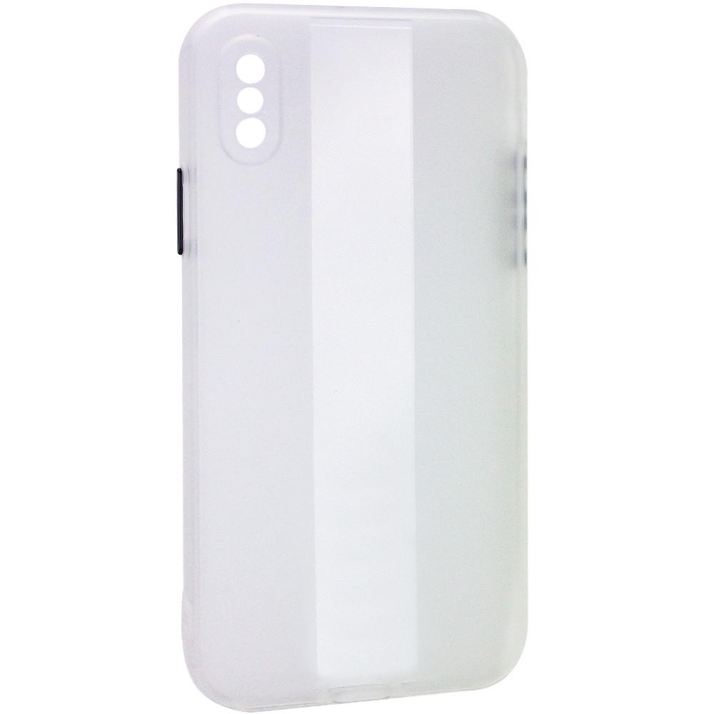 Протиударний Чохол TPU Glossy Line Full Camera для Apple iPhone X/XS (5.8") Матовий