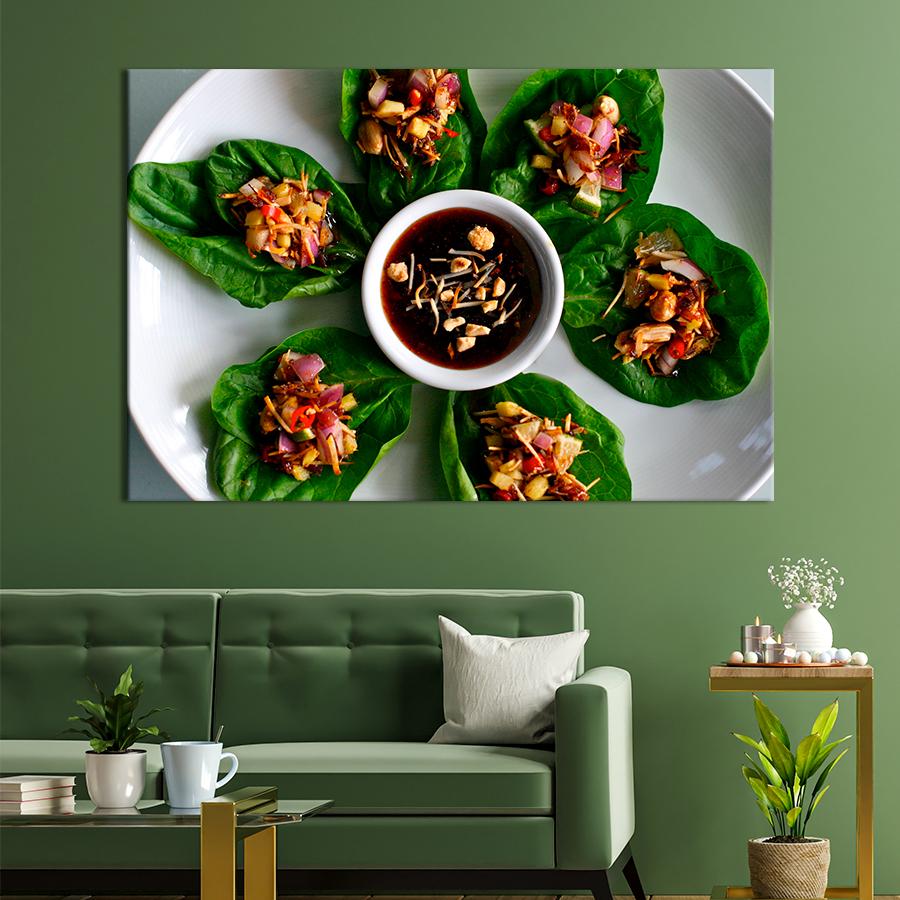 Настенний декор Паназиатская кухня 80x54 см (A532-1)