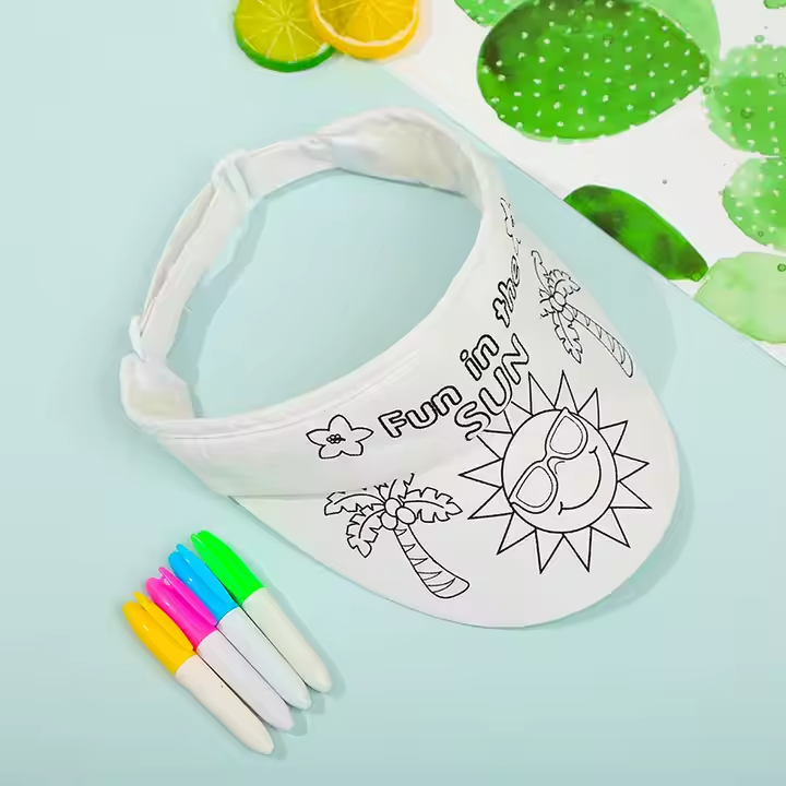 Набор для творчества кепка-раскраска Солнце с маркерами для ткани 4 цвета (JH-YWFM-FB018_Sun) Набор для творчества кепка-раскраска Солнце с маркерами для ткани 4 цвета (JH-YWFM-FB018_Sun)