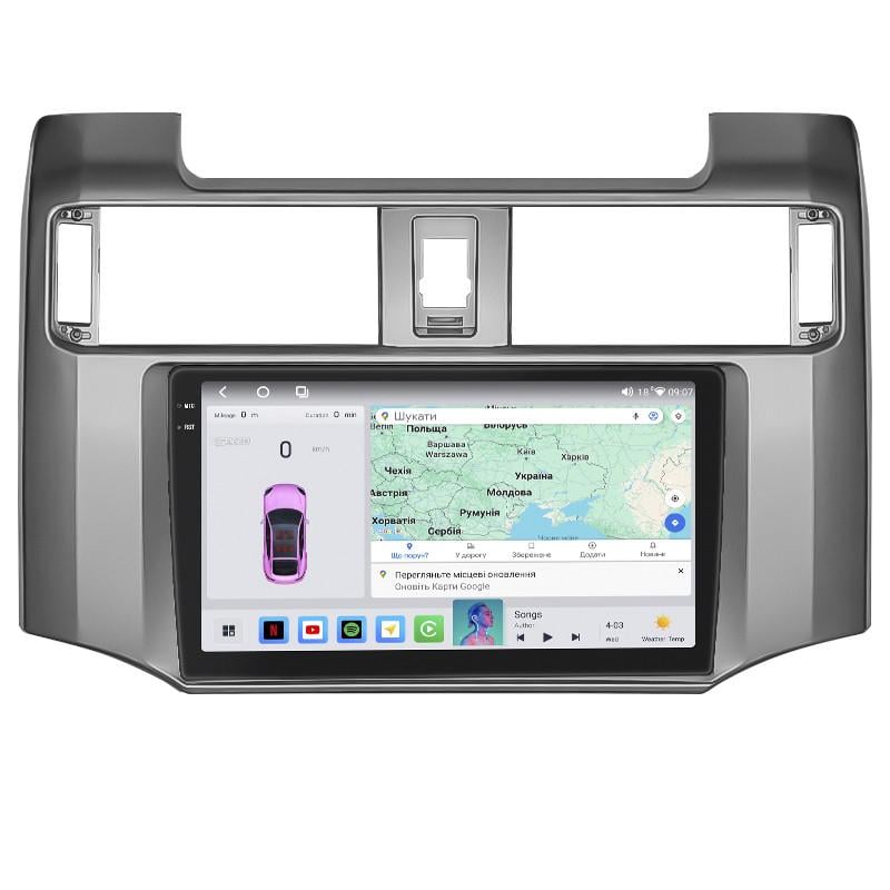 Автомагнітола штатна Lesko для Toyota 4Runner V 2009-2013 4/64 QLED CarPlay 4G Wi-Fi GPS Prime 9" (22391432) Автомагнітола штатна Lesko для Toyota 4Runner V 2009-2013 4/64 QLED CarPlay 4G Wi-Fi GPS Prime 9" (22391432)