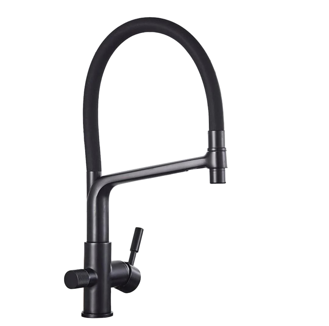 Смеситель на две воды Epelli Latte Nero Duos (25067912)