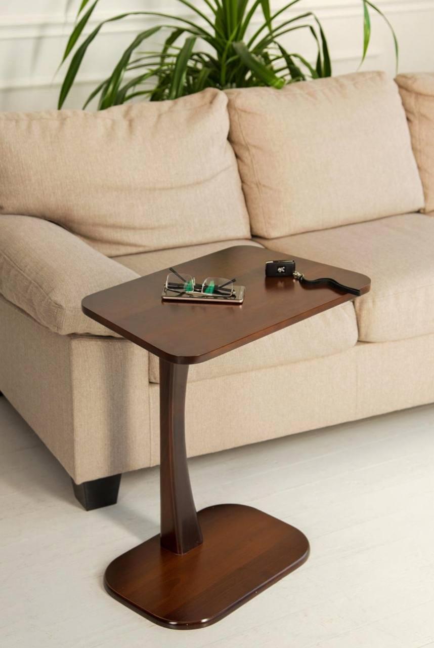 Столик приставной Вега Мікс Меблі Деревяный/Орех темный