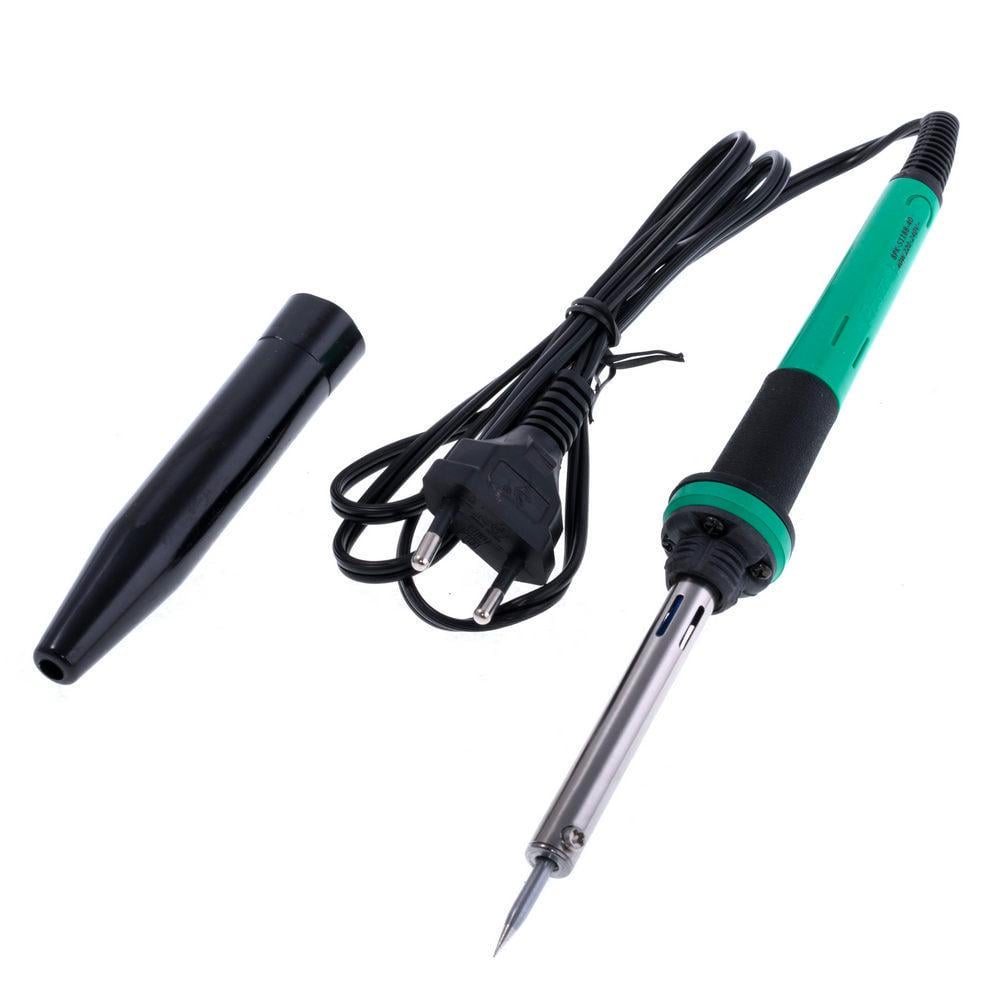 Паяльник электрический контактный Pro'sKit 8PK-S118B 40 Вт с долговечным жалом Бирюзовый (168-31-S118B-40) Паяльник электрический контактный Pro'sKit 8PK-S118B 40 Вт с долговечным жалом Бирюзовый (168-31-S118B-40)