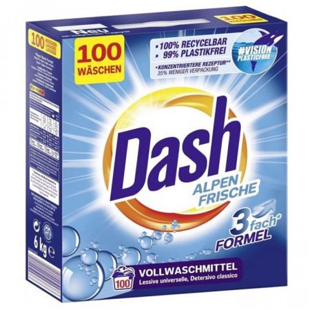 Пральний порошок Dash Alpen Frische 6 кг 100 прань Пральний порошок Dash Alpen Frische 6 кг 100 прань