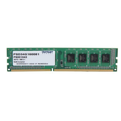 Оперативная память Patriot DDR3 4 Гб 1600 МГц CL11 PSD34G160081 (48ed417c)