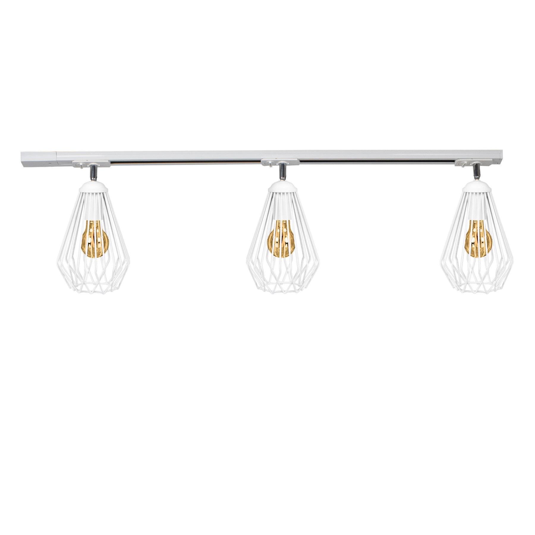 Светильник трековый Track-3 Dribble TL160-1000-3 на три потолочных плафона White