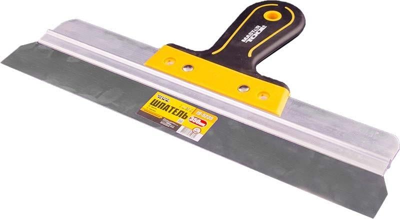 Шпатель MasterTool AL-PROFI 350х35 мм із TPR ручкою (19-5235) - фото 1