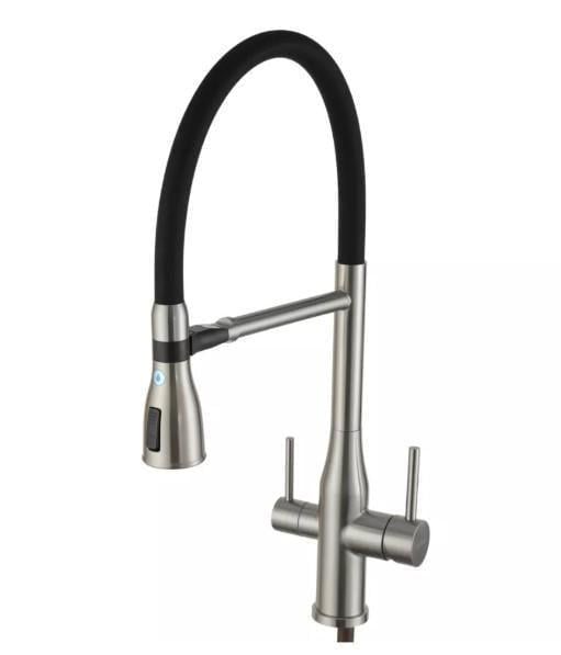 Смеситель для кухни Gappo G4399-75 с выходом для питьевой воды с гибким изливом (57969) Смеситель для кухни Gappo G4399-75 с выходом для питьевой воды с гибким изливом (57969)