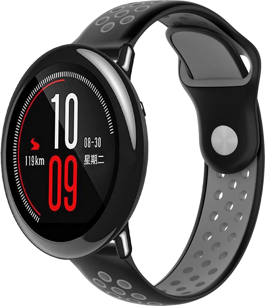 Ремешок Sport для Amazfit Pace 22 мм Black Grey (23051-53)