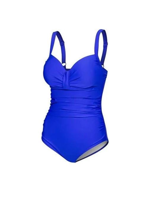 Купальник закрытый для женщин Aqua Speed OLIVIA 8676 4XL Голубой (200-02 48)