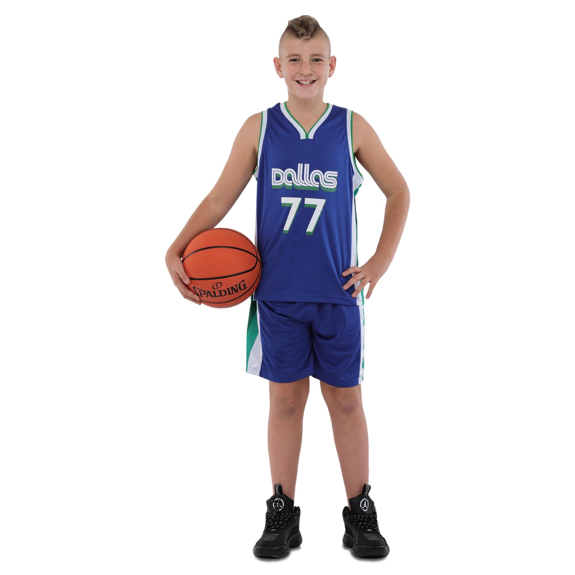 Форма баскетбольная детская NBA клуб Dallas Mavericks Doncic 77 BA-9453 S 116-122 см Синий (31105308)