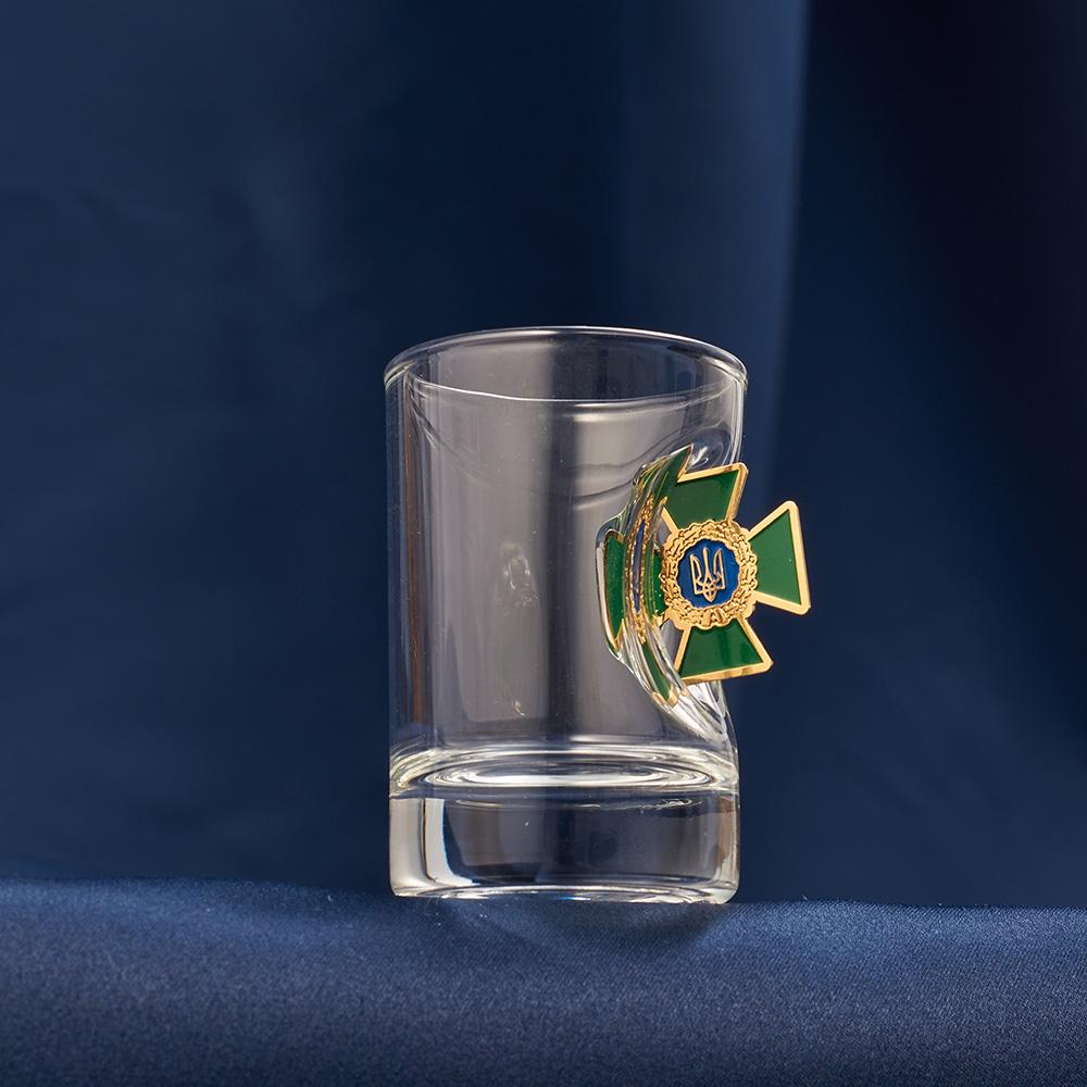 Подарочный набор рюмок с шевроном ГПСУ маленький (28421078) - фото 6 Подарочный набор рюмок с шевроном ГПСУ маленький (28421078) - фото 6