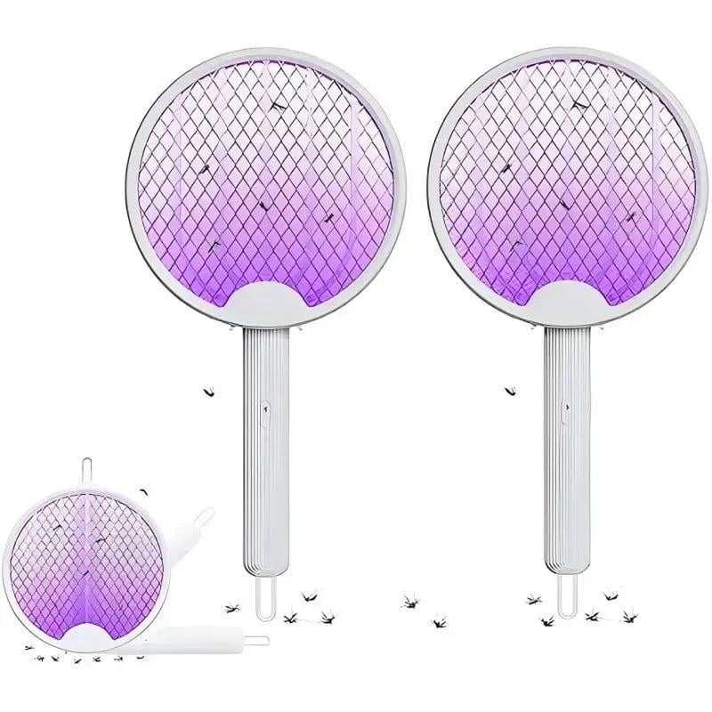 Мухобойка в виде ракетки электрическая (88_Four in one) - фото 12