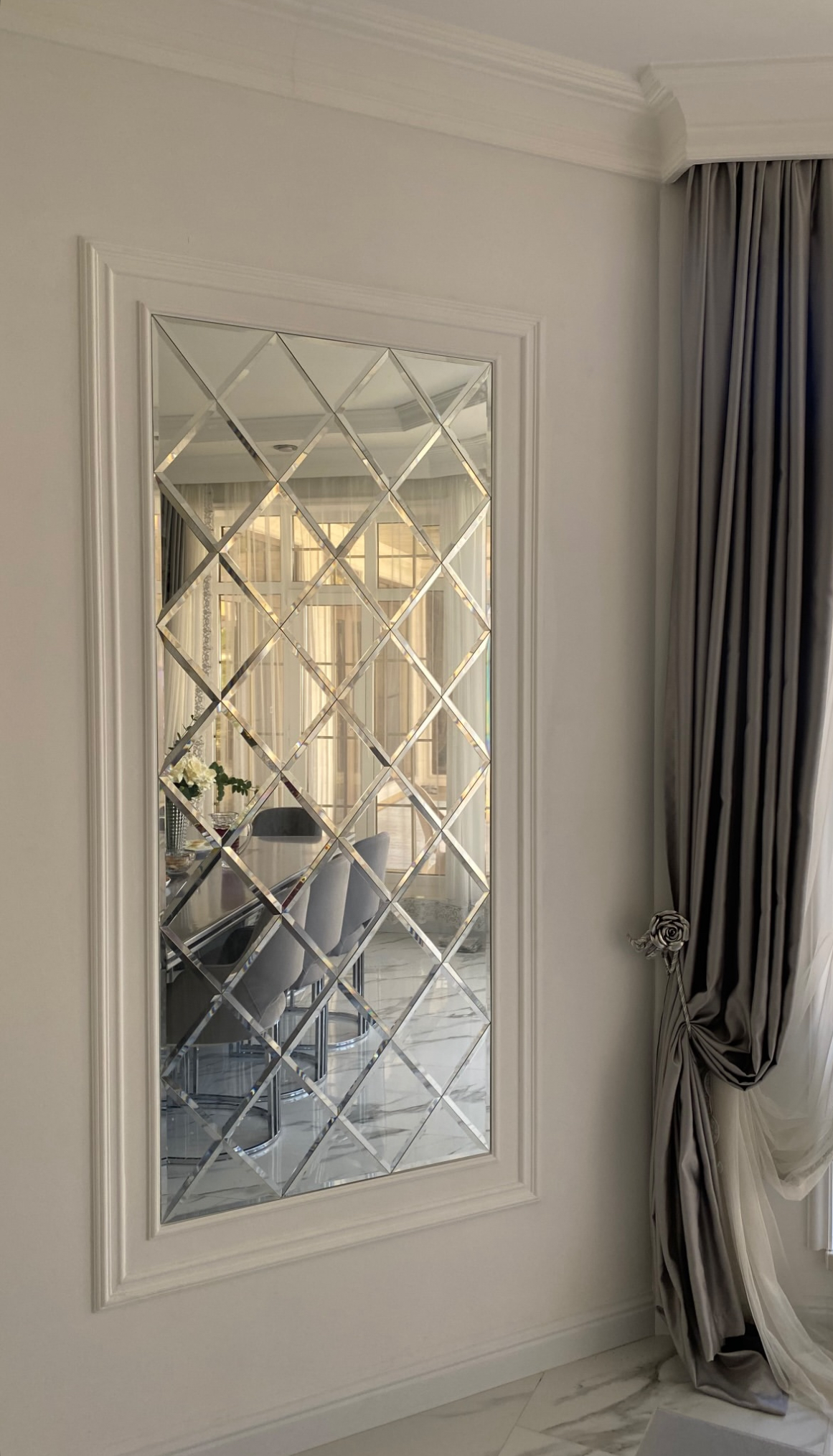 Плитка-панно зеркальная YUF_GLASS 1600х500 мм (207)