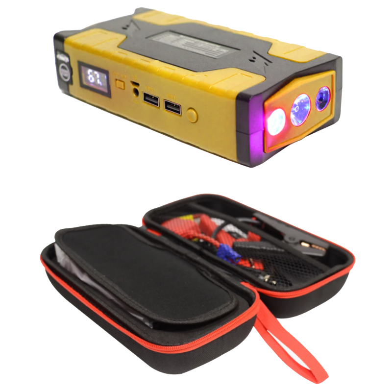 Пуско-зарядний пристрій JUMPSTARTER 02H 79800 mAh 500/1000 A з USB - фото 6