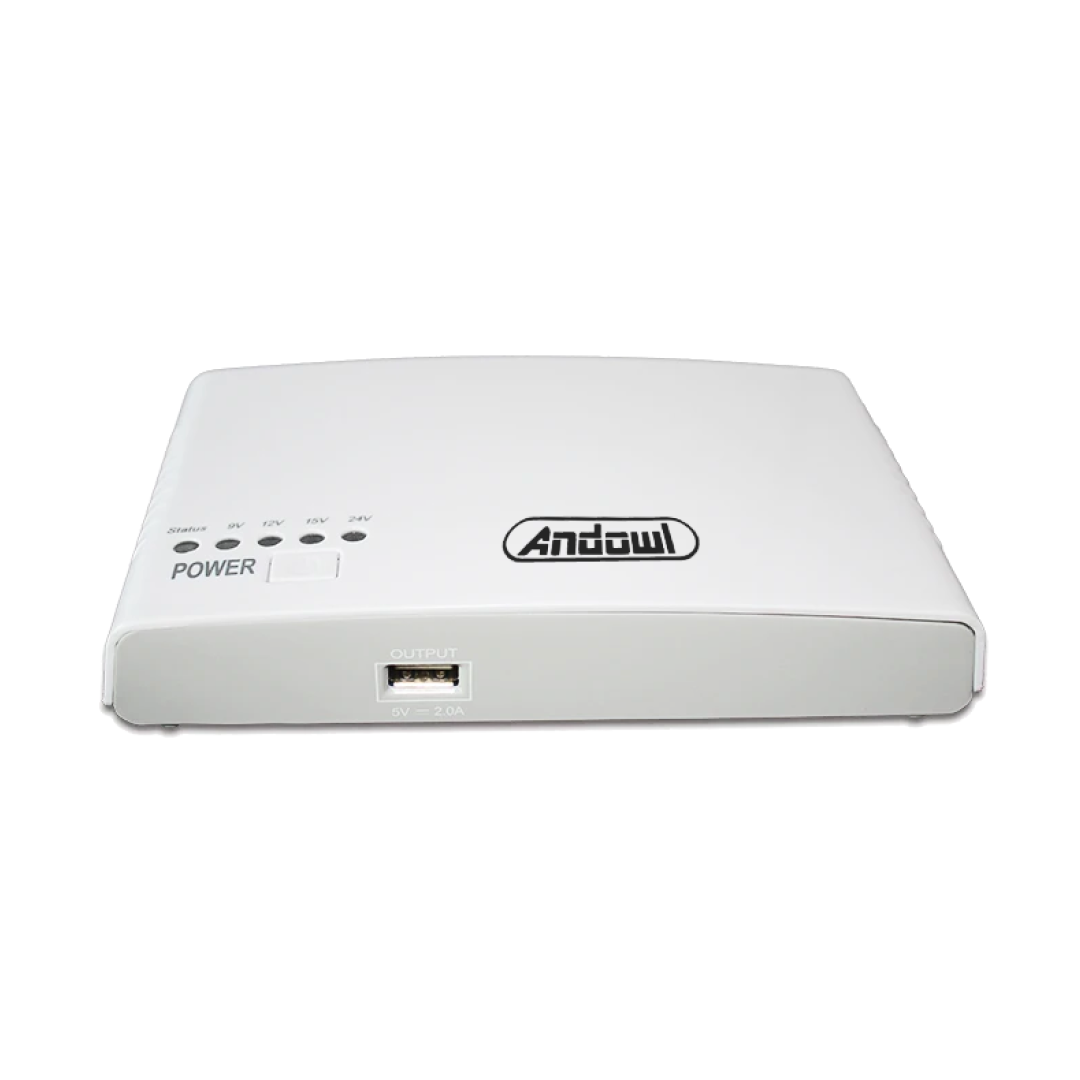 Портативный UPS для роутера ИБП Andowl Q-A212 MINI DC UPS 12000 mAh ЮПС (715c5d79)