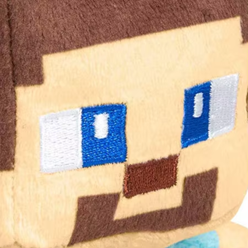 М'яка іграшка Стів сидячий з гри Minecraft 24 см (2526473640) - фото 8