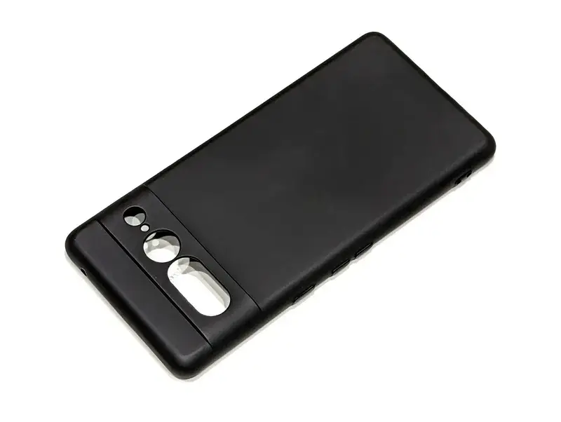 Силиконовый чехол для Google Pixel 6 Pro (с микрофиброй внутри) Черный - фото 2 Силиконовый чехол для Google Pixel 6 Pro (с микрофиброй внутри) Черный - фото 2