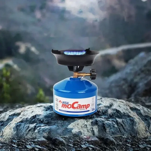 Пальник-плита з п'єзопідпалом Iksa MoCamp газова портативна - фото 2 Пальник-плита з п'єзопідпалом Iksa MoCamp газова портативна - фото 2