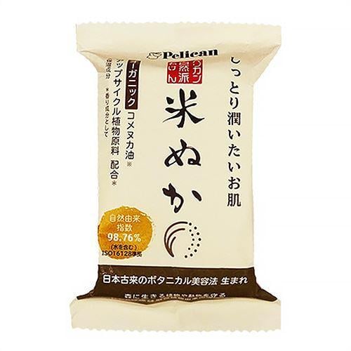 Мило з олією рисових висівок Pelican Natural Rice Bran натуральне 100 г (2673789978) Мило з олією рисових висівок Pelican Natural Rice Bran натуральне 100 г (2673789978)