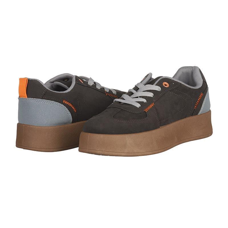 Кроссовки женские FAN 0Y1-3 с искусственной замши р. 39 Серые (90126)