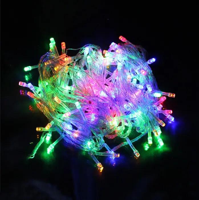 Гирлянда с прозрачным проводом UKC PZ-02 100LED 9 м