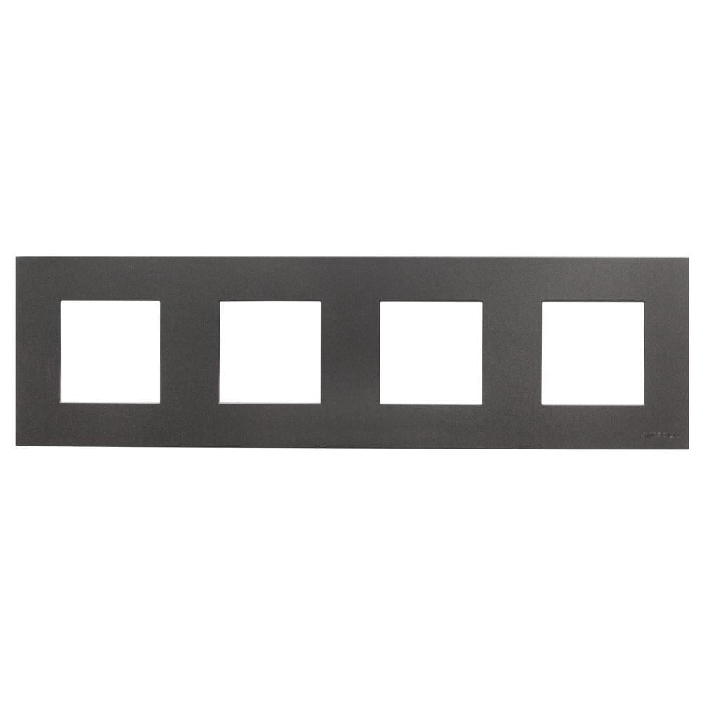 Рамка четырехместная Zenit Антрацит (2CLA227400N1801)
