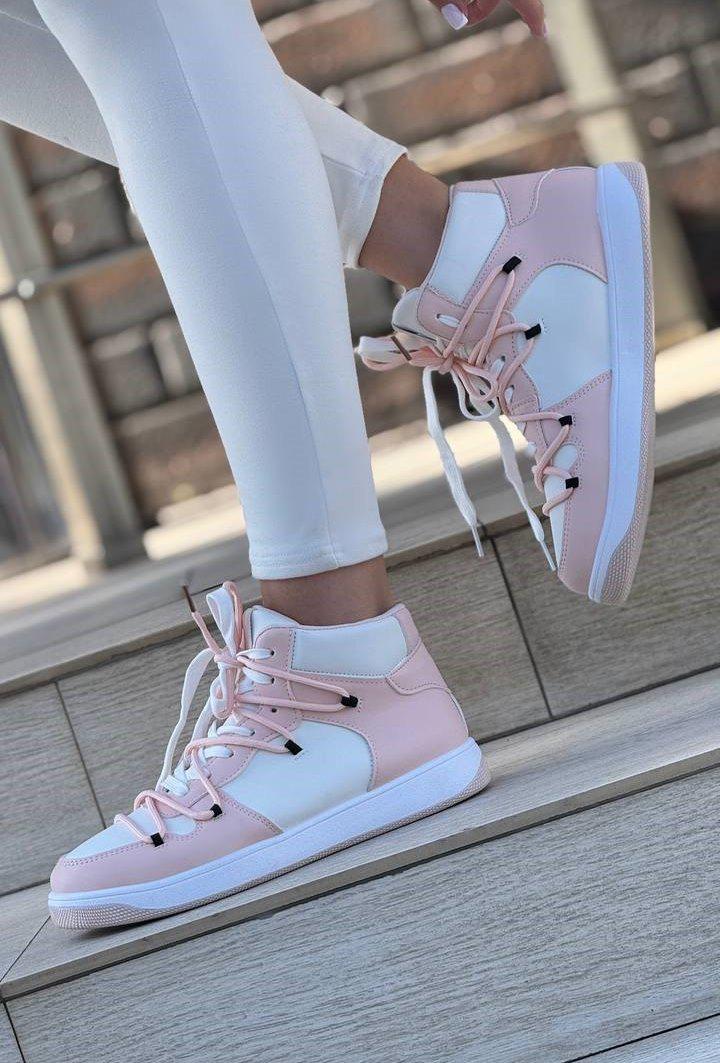 Кроссовки женские Hongquan р. 36 Розовый (32613834)