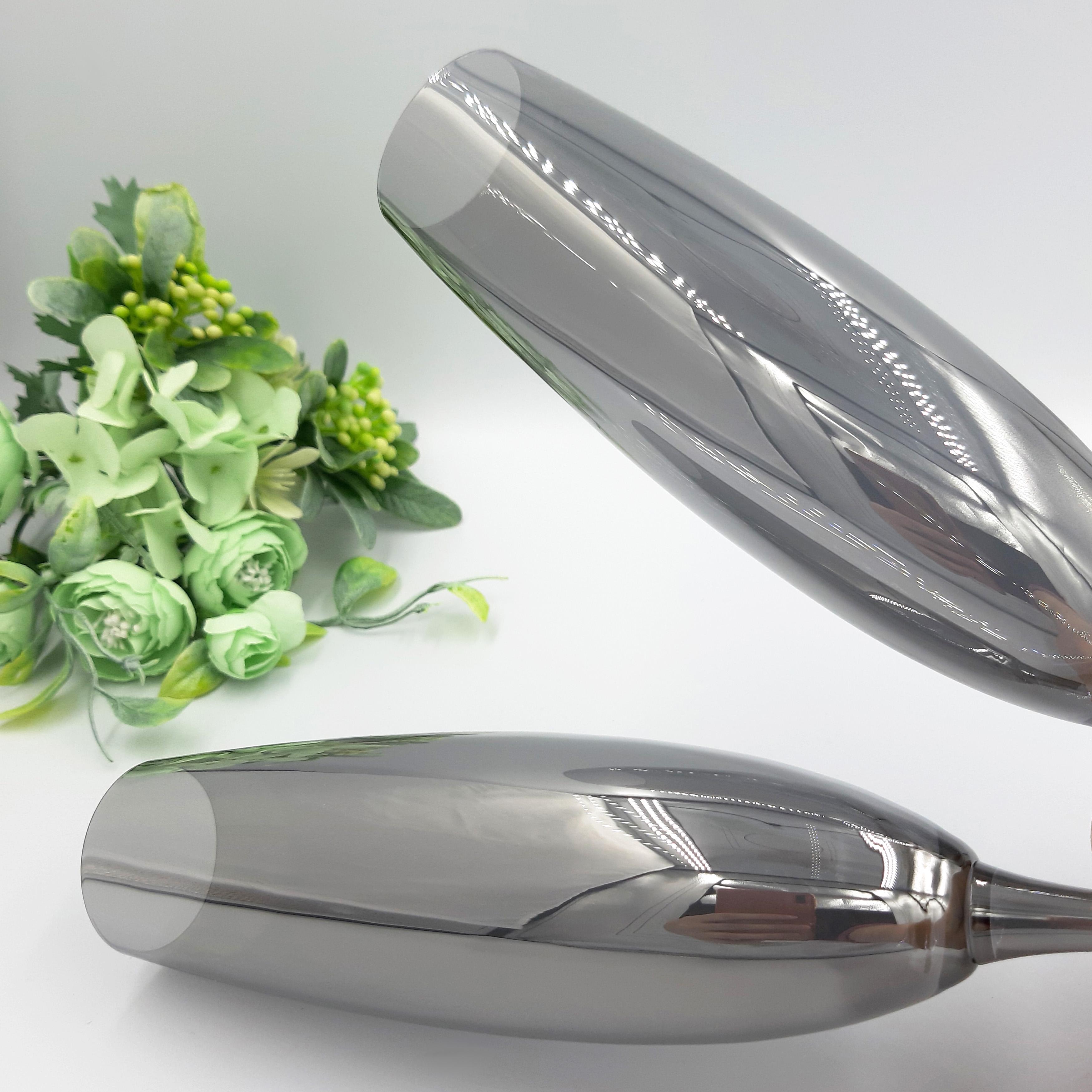 Набор бокалов для шампанского Bohemia Fulica 250 мл 6 шт. Графит - фото 2