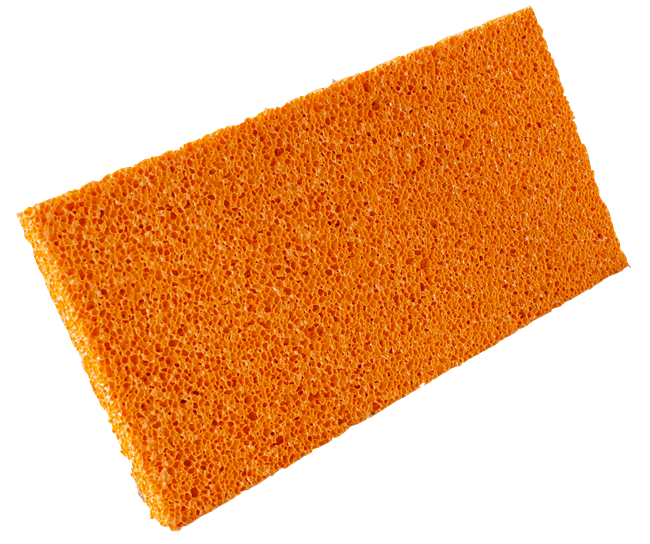 Терка пластиковая Woffman 130х270 мм с губкой 18 мм из гидрорезины - фото 2