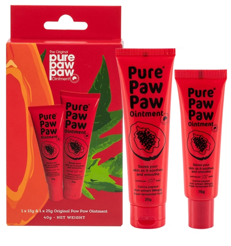 Набор бальзамов для губ Pure Paw Paw Duo Original 15 г + 25 г Набор бальзамов для губ Pure Paw Paw Duo Original 15 г + 25 г