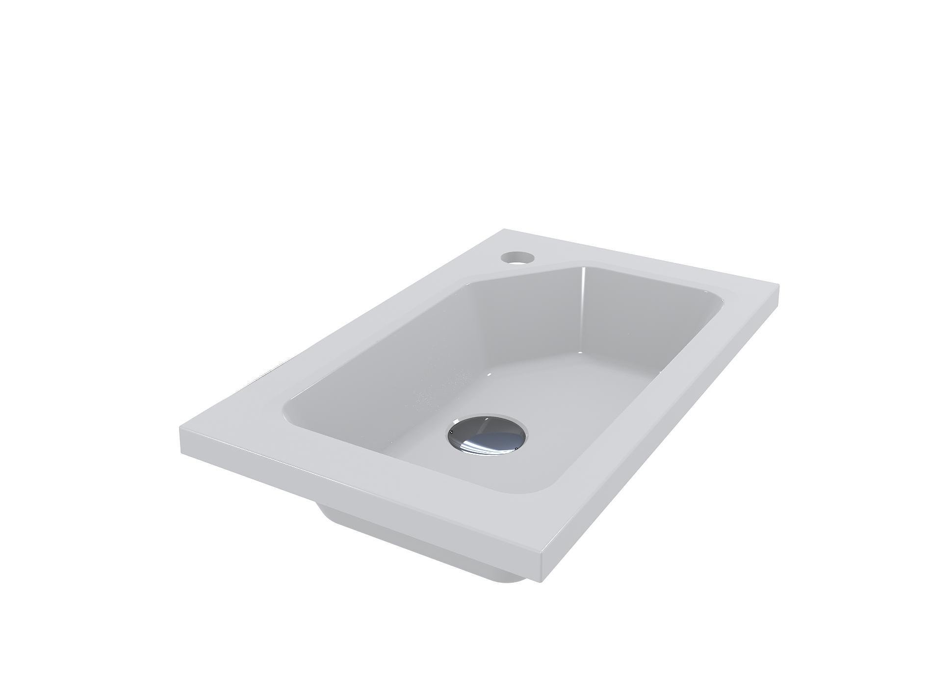 Умывальник для ванной комнаты Fancy Marble Jinny 500 (3105101) Умывальник для ванной комнаты Fancy Marble Jinny 500 (3105101)