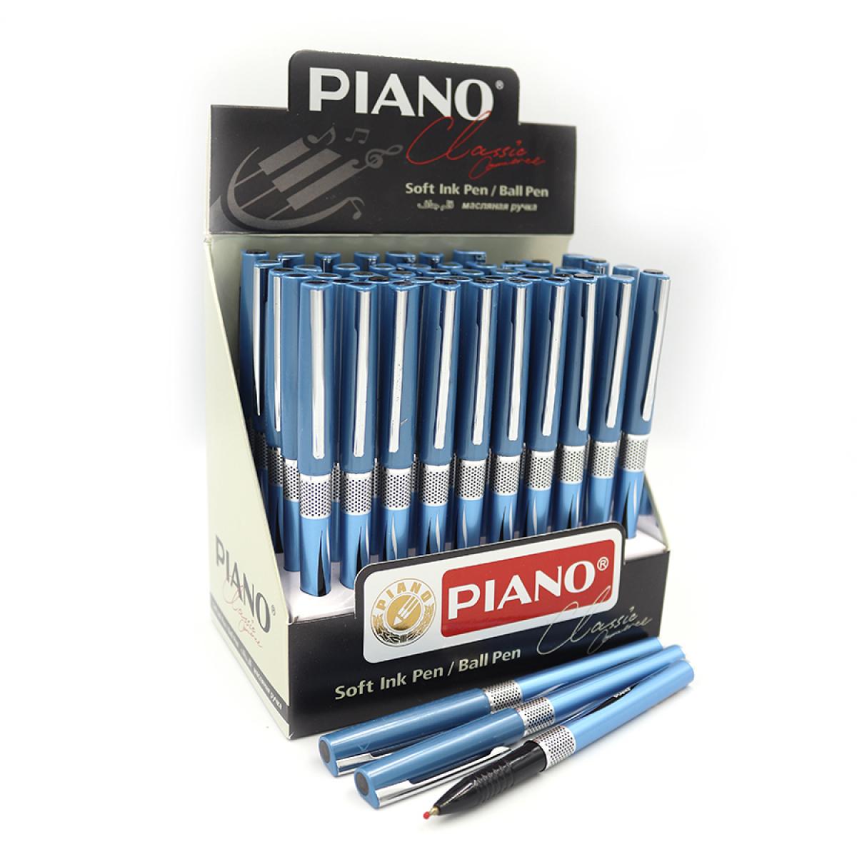 Ручка кулькова масляна Piano 50 шт. Червоний (MTT-182676)