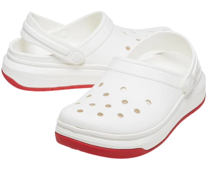 Сабо жіночі Crocs Crocband Platform Full Force Clog р. 36-37 Білий (2141)