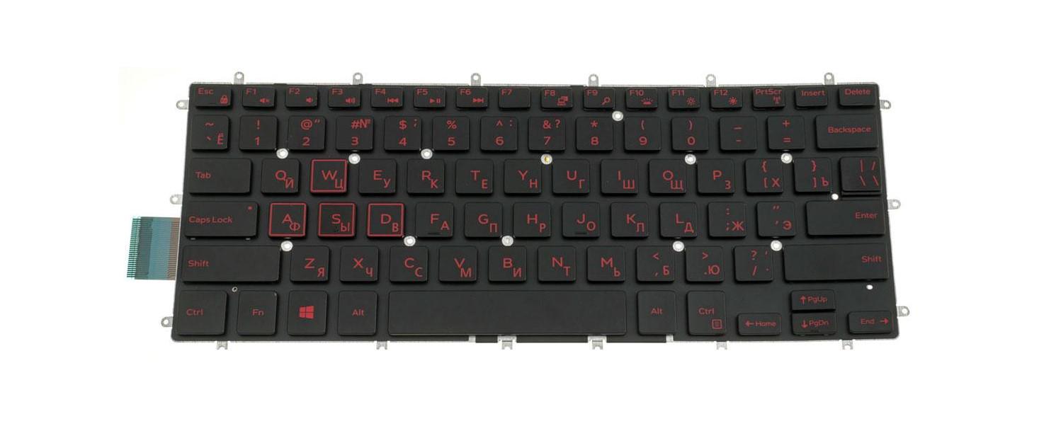 Клавіатура для ноутбука Dell Vostro 15 5581 з підсвічуванням клавіш (2CC8Y)