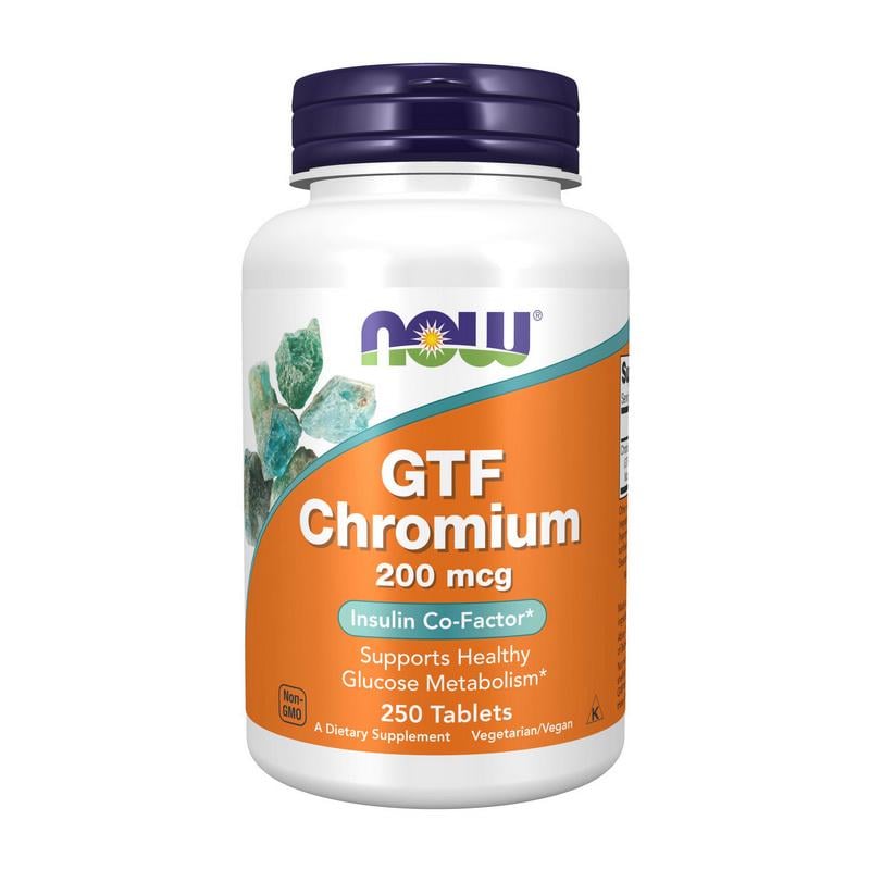 Хром GTF GTF Chromium 200 mcg 250 табл.