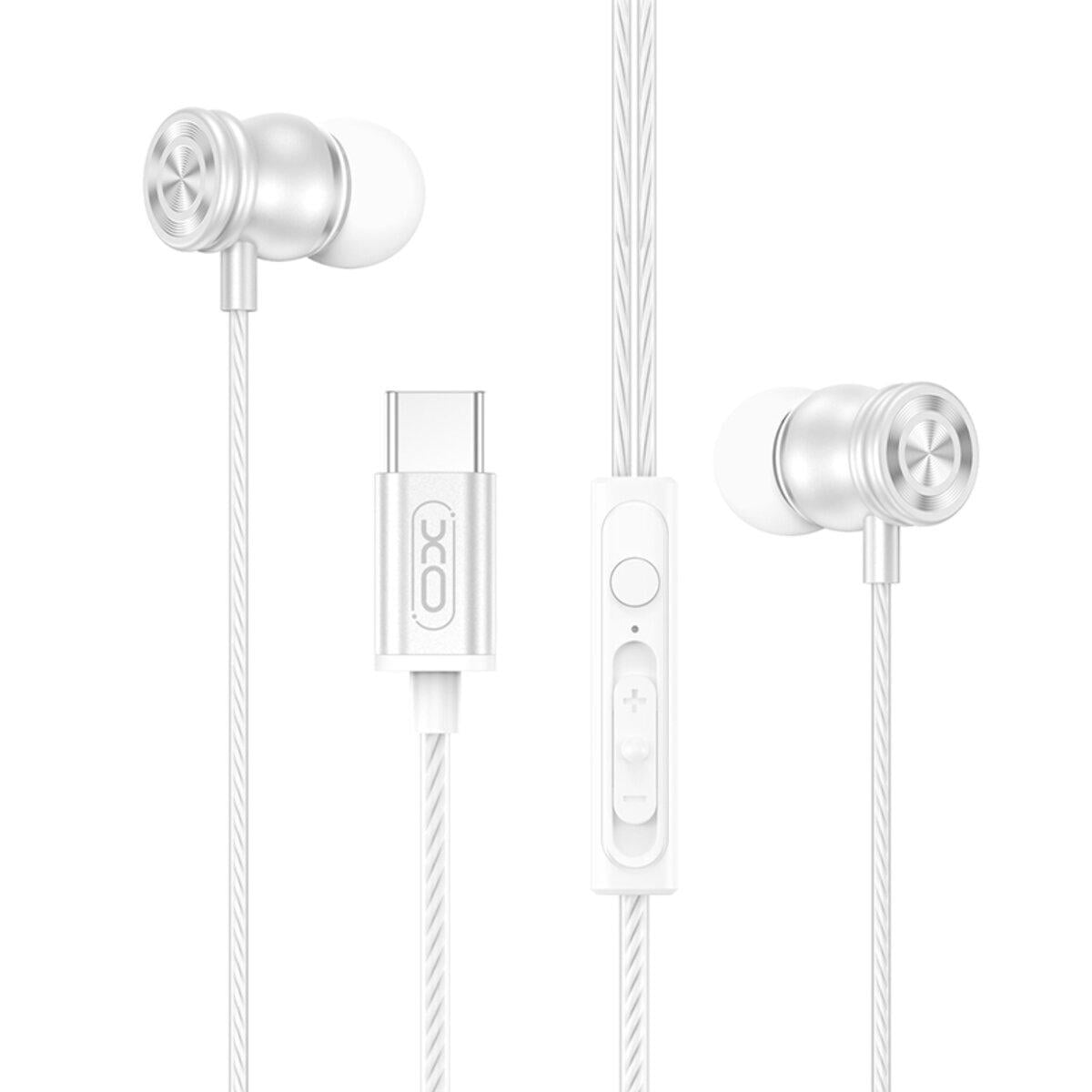 Наушники проводные Xo EP80 In ear Type-C Белый