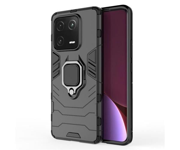 Чехол накладка Ricco Black Panther Armor для Xiaomi 13 Pro Черный