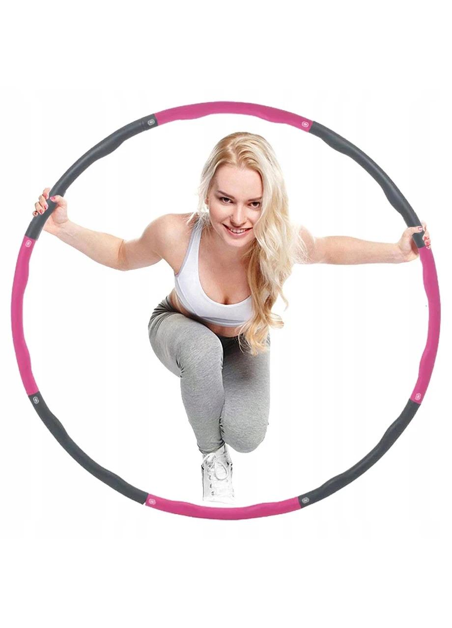 Обруч массажный с магнитами Hula Hoop для тренировок и фитнеса - фото 3