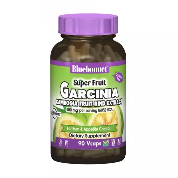 Экстракт Super Fruit Bluebonnet Nutrition камбоджийская гарциния 90 вегетарианских капсул (BLB1192)