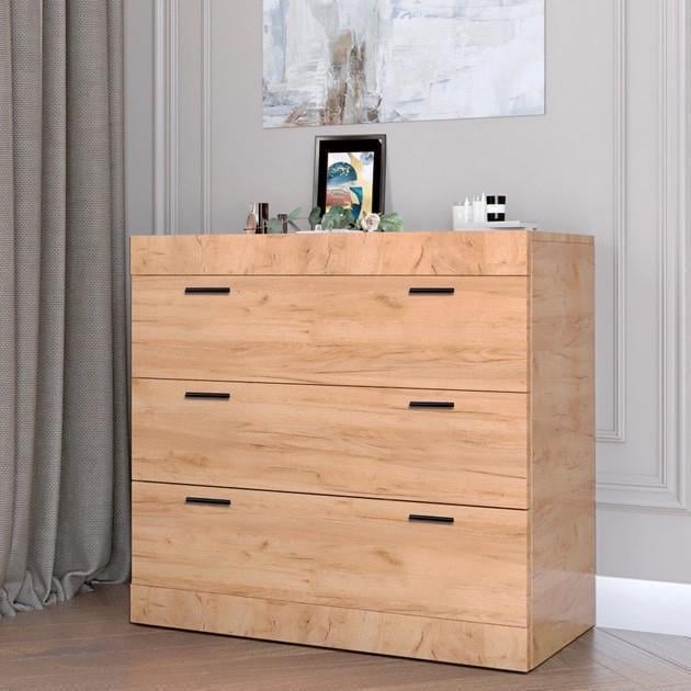 Комод Эверест Соната-1 800х380х750 мм Крафт золотой (ЕВ20350) - фото 6