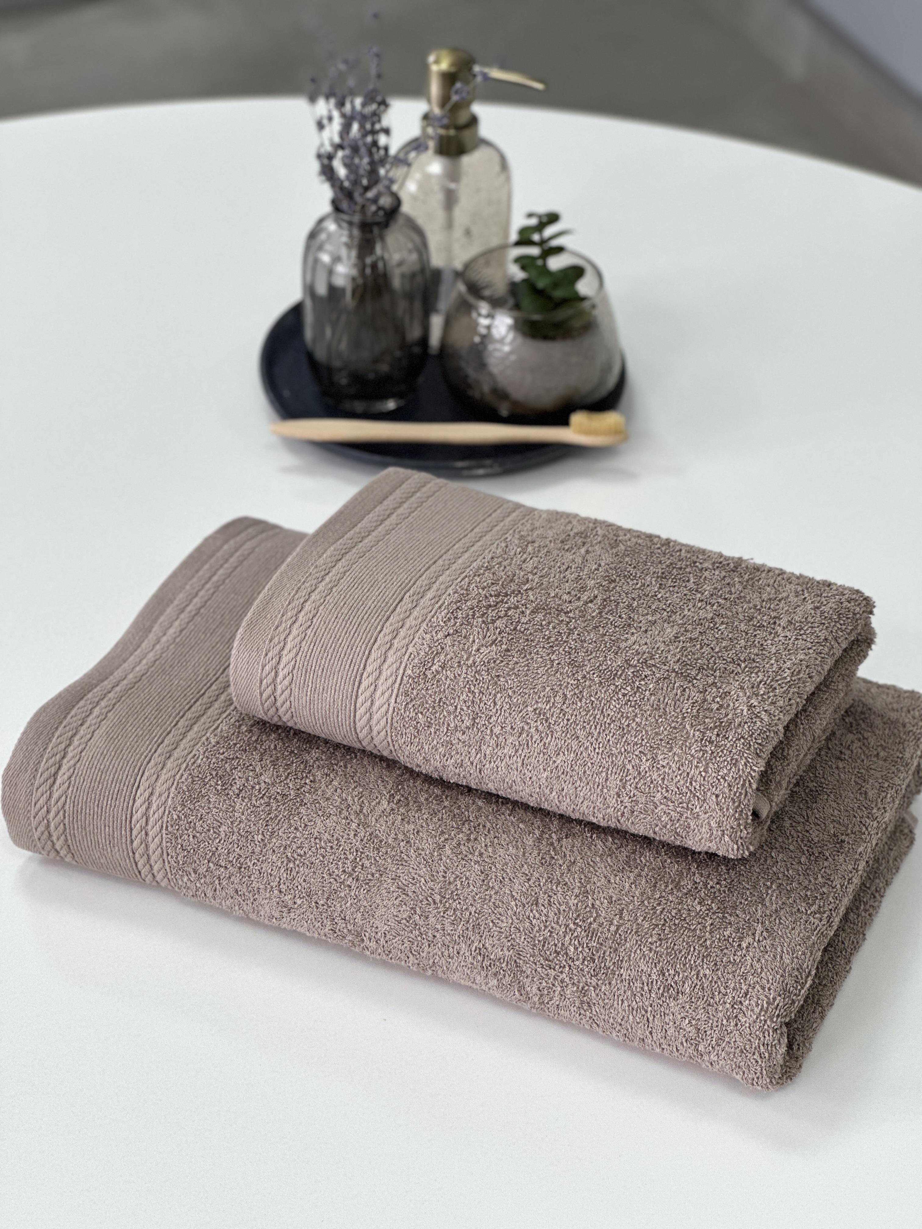 Комплект махрових рушників Легкий бриз 450 г/м2 100% бавовна 50х90/70х140 см Мокко - фото 8 Комплект махрових рушників Легкий бриз 450 г/м2 100% бавовна 50х90/70х140 см Мокко - фото 8